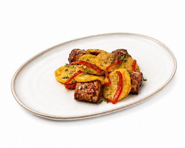Жаркое по-кавказски с курицей